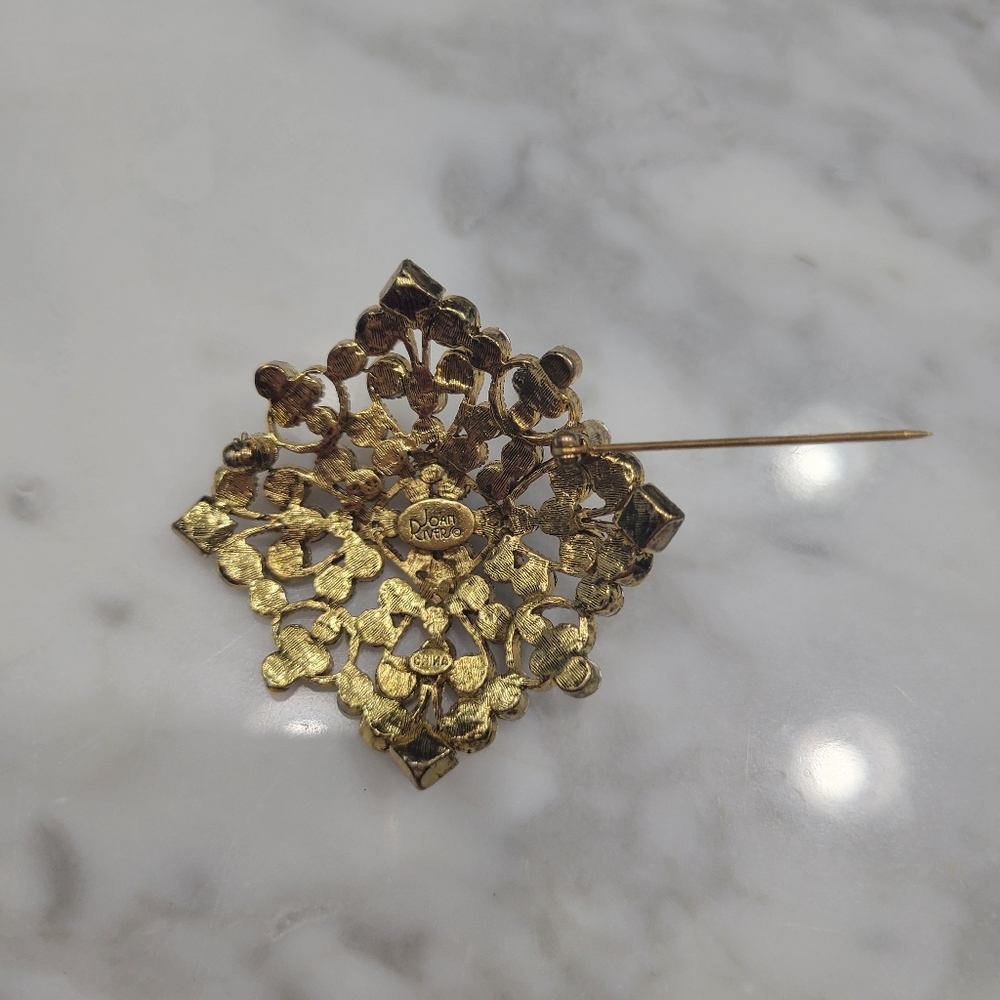 Joan Rivers Brooch 💎 - Picture 5 of 6